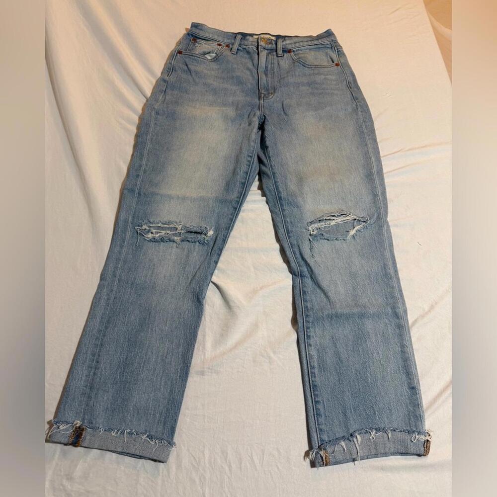 Madewell Women's‎ The High-Rise Slim Boy Jean Size 28
